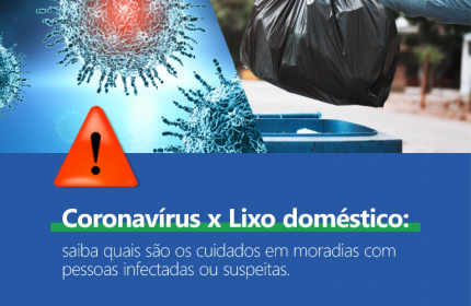 Coronavírus x Lixo Doméstico