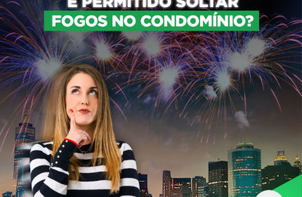 Fogos de artifício em condomínio