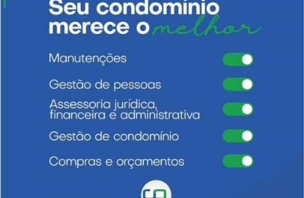 Seu condomínio merece o melhor