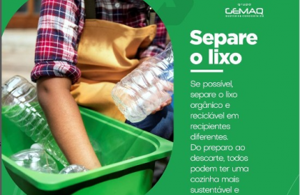 Separação de lixo